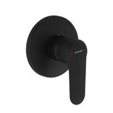 VitrA A4272836 Mat Siyah Root Round Ankastre Duş Bataryası