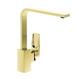 VitrA A4275374 Soft Altın Root Square Eviye Bataryası