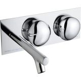 Vitra A42846 Istanbul Ankastre Lavabo Bataryası Kısa (Sıva Üstü Grubu) - Krom