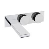 VitrA A4285158 Memoria Krom Siyah Ankastre Lavabo Bataryası