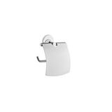 VitrA A44112-vitra Base 300 Krom Kapaklı Tuvalet Kağıtlığı Gri
