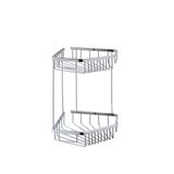 VitrA A44158 Base 300 Paslanmaz Çelik İkili Krom Süngerlik