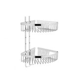 VitrA A44160 Base 400 Krom İkili Süngerlik