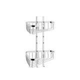 VitrA A44163 Base 300 Paslanmaz Çelik İkili Krom Süngerlik