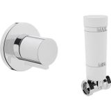 Vitra Ankastre Stop Valf Sıva Altı A41441+ Sıva Üstü A41461 Set