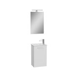 VitrA Ardea 69564 Banyo Dolabı Seti Kapaklı, 40 cm, Parlak Beyaz