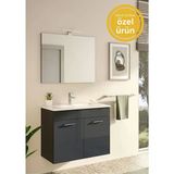 Vitra Ardea Banyo Dolabı Seti 80 cm Antrasit