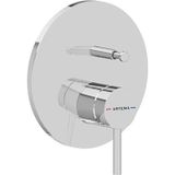 VitrA Artema Minimax Round Ankastre Banyo Bataryası Krom A43620