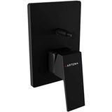 VitrA Artema Minimax Square Ankastre Mekanik Banyo Bataryası Minibox Mat Siyah A4373236