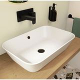 VitrA Dikdörtgen Çanak Lavabo 60 cm Deliksiz 7425B003-0012 - Beyaz