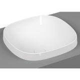 VitrA Frame Tezgahüstü lavabo 5654B403-0016 Yuvarlak - kompakt - 40x39 cm - armatür deliksiz - su taşma deliksiz - Clean