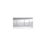 VitrA Geberit TWINLINE30 115.899.KH.1 Kumanda Kapağı - Krom - Kumanda Paneli