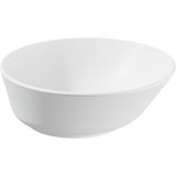 VitrA Geo 7421B001-0016 Çanak Lavabo Yuvarlak, 40x38 cm, Armatür Deliksiz, Su Taşma Delikli
