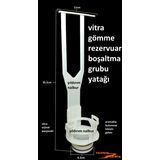 VİTRA GÖMME REZERVUAR BOŞALTMA GRUBU YATAĞI BASKI PARÇASI