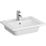 VitrA Integra 7055B003-0001 Etajerli Lavabo, Beyaz, 60x47 cm