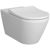 Vitra Integra Round Rim-Ex Kanalsız Bedensel Engelli Klozeti, 70 Cm, Taharetsiz, 7098B003-0075