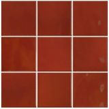 VitrA K9484258 10x10 cm Retromix Lava Kırmızı Parlak Seramik
