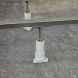VitrA Leaf 59916514000 90X90 cm Metal Çerçeve Ayak