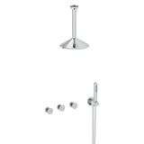 VitrA Liquid A42777 Krom Ankastre Duş Seti