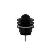 Vitra Liquid Basmalı Lavabo Süzgeci Parlak Siyah A4517039