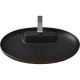 VitrA Memoria 75 cm Oval Mat Siyah Lavabo