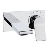 VitrA Memoria A42345 Ankastre Lavabo Bataryası, Sıva Üstü, Krom