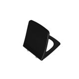 VitrA Metropole 132-070r009 Slim Klozet Kapağı, Yavaş Kapanır, Kolay Çıkabilir, Siyah
