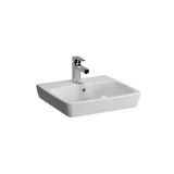 Vitra Metropole 5661B003-0937 Çanak Lavabo Kompakt, 50X46 Cm Tek Armatür Delikli P. Beyaz