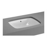 VitrA Metropole Tezgahaltı lavabo 5667B003-1083 Dikdörtgen - kompakt - 50x40 cm - armatür deliksiz - su taşma deliksiz -