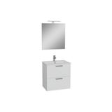 VitrA Mia 60 cm Parlak Beyaz Banyo Dolabı Seti