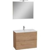Vitra Mia 67093 Banyo Dolabı Seti Çekmeceli 80 cm Altın Meşe - 60