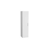 Vitra Mia Banyo Boy Dolabı Parlak Beyaz Melamin Malzeme ile Modern Tasarım 35x35x145 cm