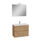 VitrA Mia Banyo Dolabı Seti 80 Cm Çekmeceli Altın Meşe 67093 Diğer