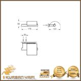 VitrA Nest Trendy A44620 Tuvalet Kağıtlığı