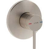 VitrA Origin A4262134 Ankastre Duş Bataryası,Fırçalı Nikel, Sıva
