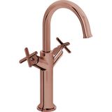 VitrA Origin Classic A4288629 Çanak Lavabo Bataryası, Çift Kumandalı, Soft Bakır (Parlak)