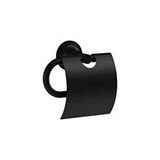 VitrA Origin Classic A4452236 Kapaklı Tuvalet Kağıtlığı, Mat Siyah Renksiz