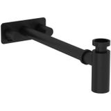 Vitra Origin Lavabo Sifonu, Simetrik Rozet, Mat Siyah - A4515936