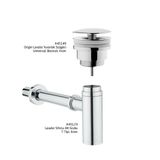 Vitra Origin Lavabo Sifonu Ve Süzgeç Seti - Krom