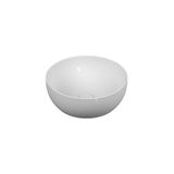 VitrA Outline Çanak Lavabo 5992B403-0016 Yuvarlak - Kompakt - 40x40 cm - Armatür Deliksiz - Su Taşma