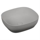 VitrA Outline Çanak Lavabo 5994B476-0016 Dikdörtgen - Kompakt - 45x41 cm - Armatür Deliksiz - Su Taşma Deliksiz - Clean