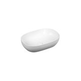 VitrA Outline Çanak Lavabo 5995B403-0016 Oval - 60x40 cm - Armatür Deliksiz - Su Taşma Deliksiz - Cl