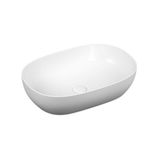 VitrA Outline Çanak Lavabo 5995B403-0016 Oval - 60x40 cm - Armatür Deliksiz - Su Taşma Deliksiz - Clean - Beyaz