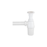 VitrA Plastik Lavabo Sifonu Seti A45109 Şeffaf Renkli Kolay Montaj Özelliği ile Dayanıklı