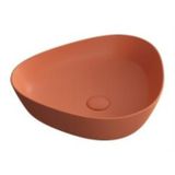 VitrA Plural Çanak Lavabo 7812B477-0016 Üçgen - Kompakt - 45x40 cm - Armatür Deliksiz - Su Taşma Deliksiz - Clean - Mat