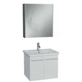 Vitra Quadrum Set,Lavabo Dolabı 65 Cm Dolaplı Ayna Beyaz 67097