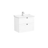 VitrA Root Classic 68869 Beyaz 80 cm İki Çekmeceli Lavabo Dolabı