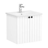Vitra Root Groove 60 cm Beyaz Kapaklı Banyo Dolabı Alt Modül Lavabo
