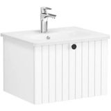 VitrA Root Groove 69268 Mat Beyaz 60 cm Kapaklı Lavabo Dolabı