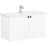 VitrA Root Groove 69310 Mat Beyaz 100 CM Kapaklı Lavabo Dolabı